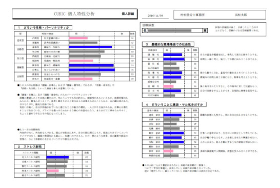 CUBIC 個人特性分析 サンプル01