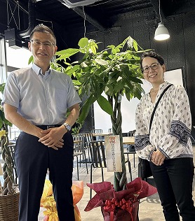 【やさいバス食堂】がオープンしたので、加藤社長を訪問させていただきました㊗️