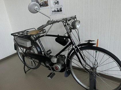「鈴木式織機株式会社（現スズキ(株)）二輪車メーカーとしての原点」フリー号が展示❗